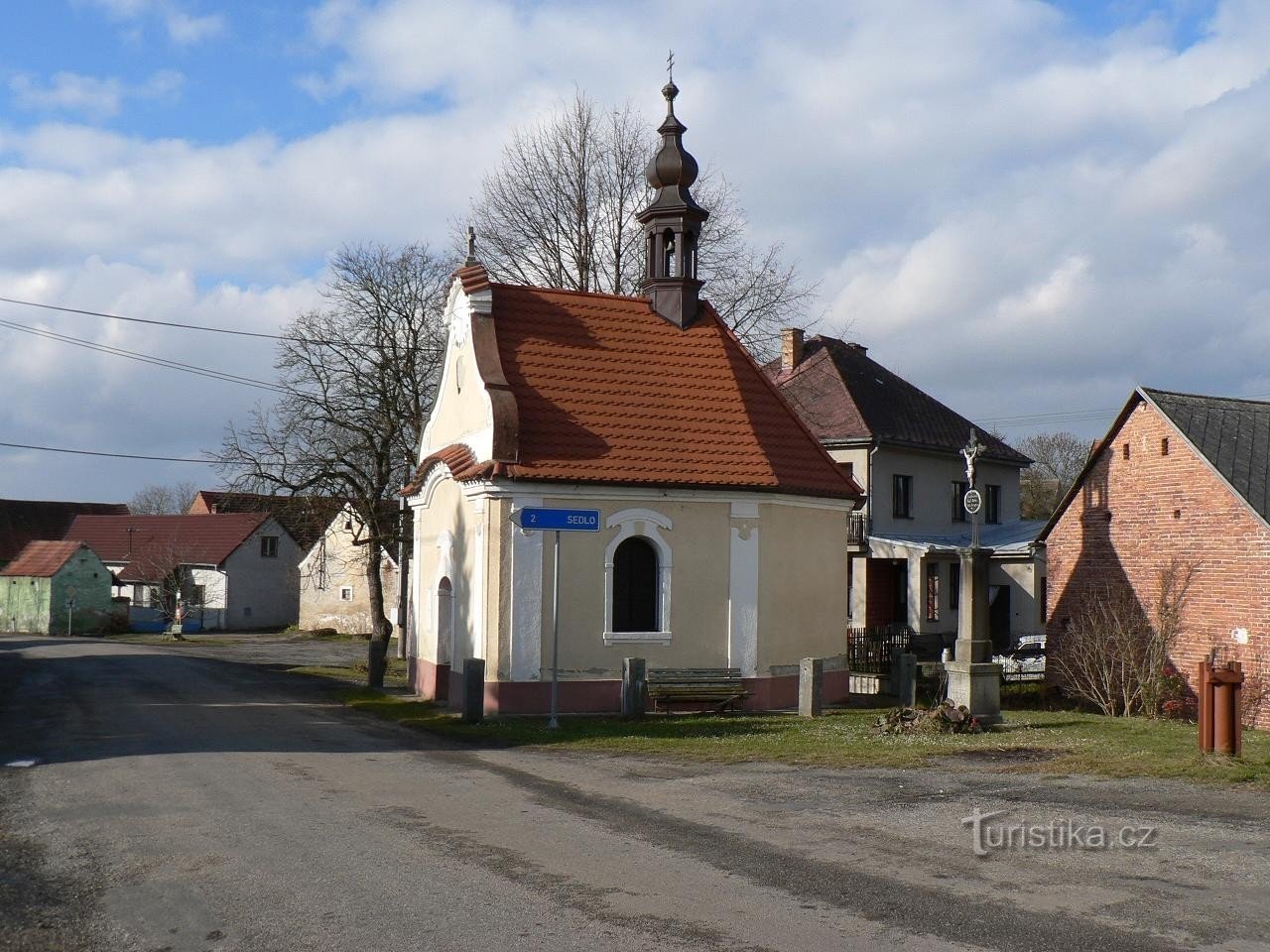 Hlupín, kaple sv. J. Nepomuckého