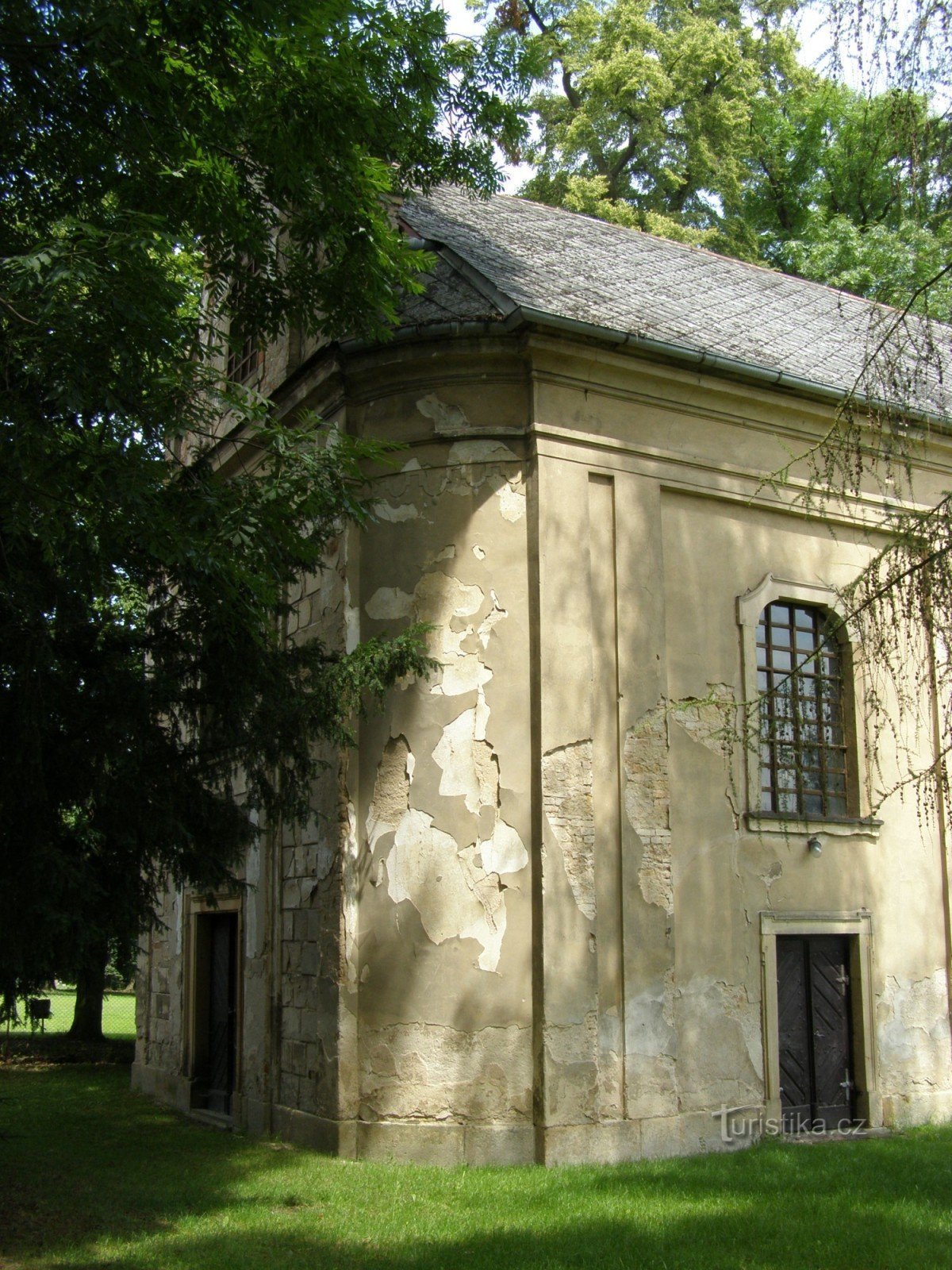 Hlušice - church of St. Wenceslas