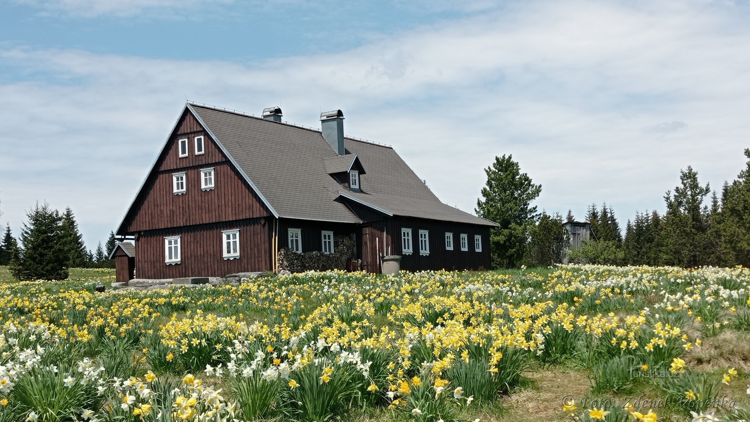 Maison de fumier sur Jizerka.