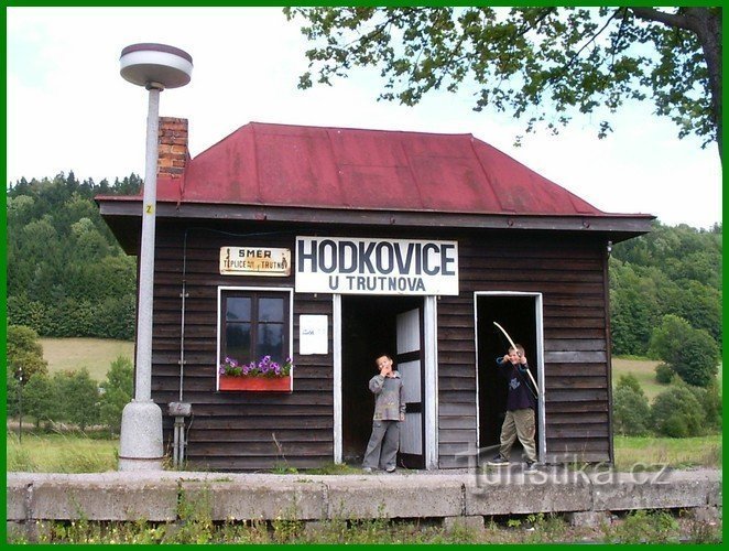 Hodkovice near Trutnov - ČD stop