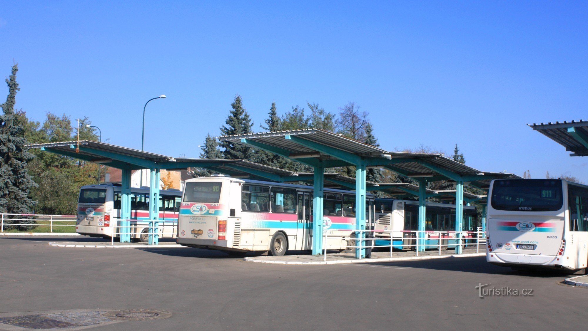 Hodonín - busstation