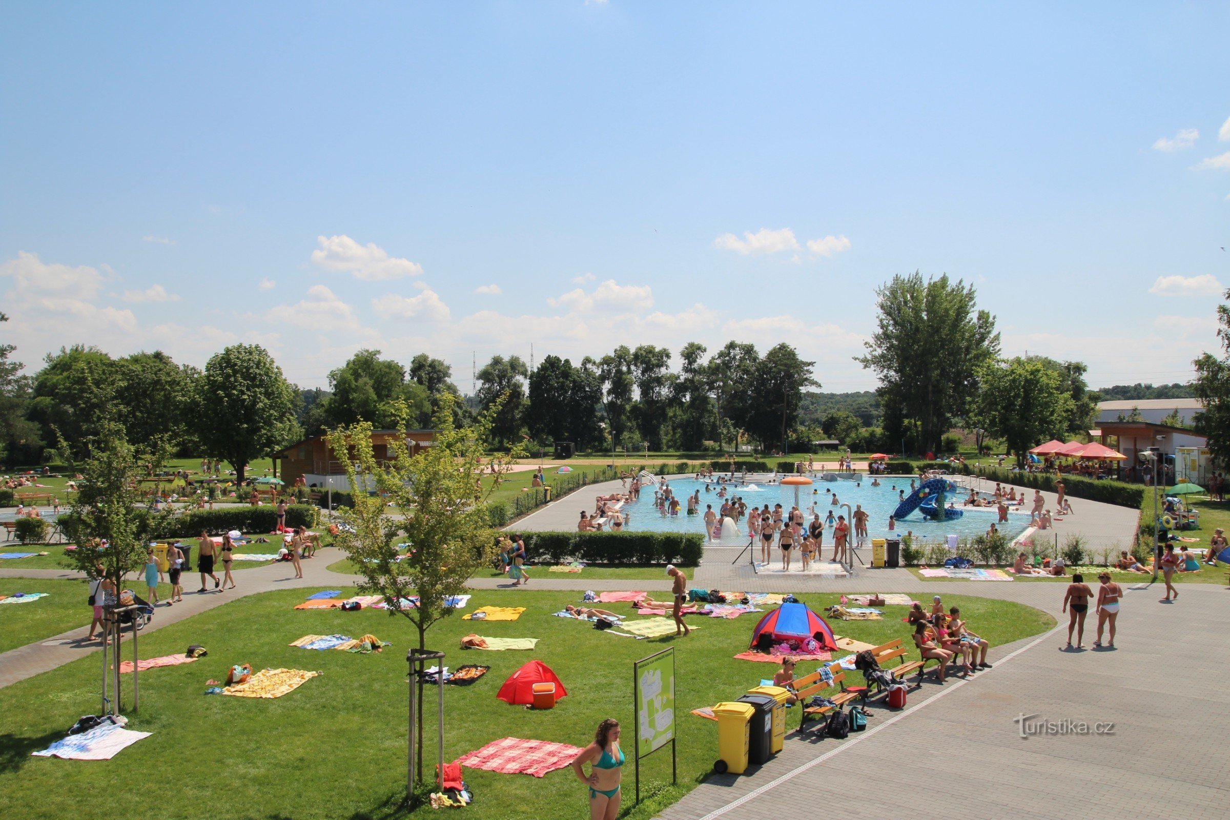 Hodonín - Summer swimming pool