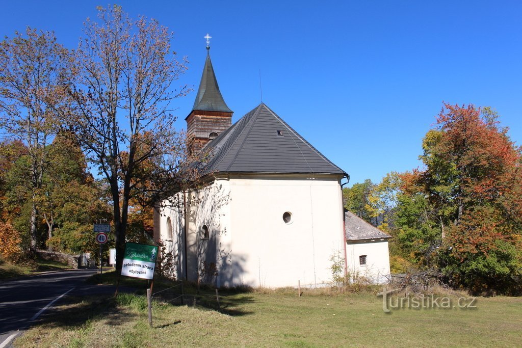 Hojsova Stráž, Igreja da Imaculada Conceição da Virgem Maria