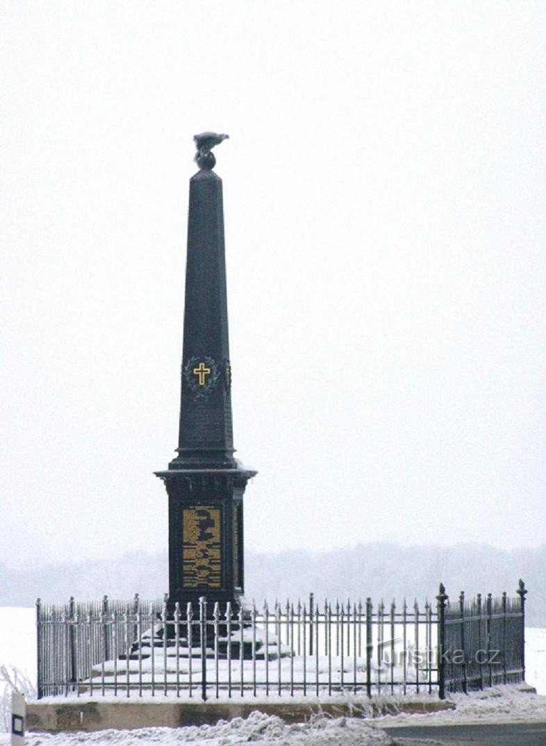 Holá - monument över slaget 1866