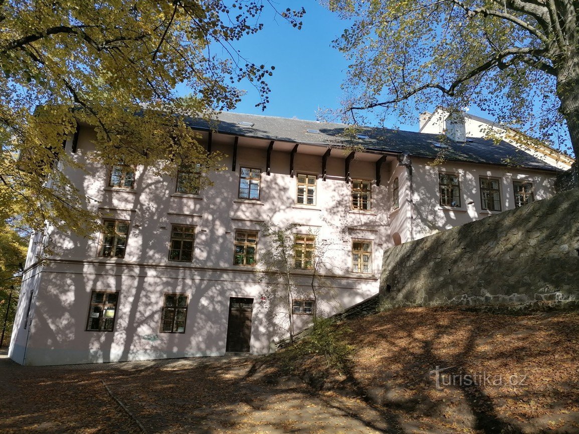 Holečkovy verdrietig in de stad Tábor