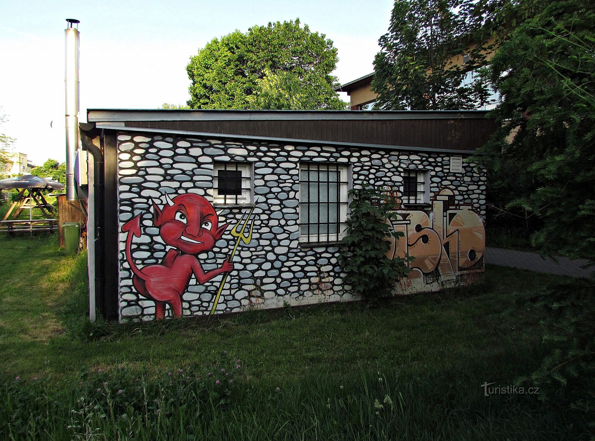 Holešov - Le cabanon du diable