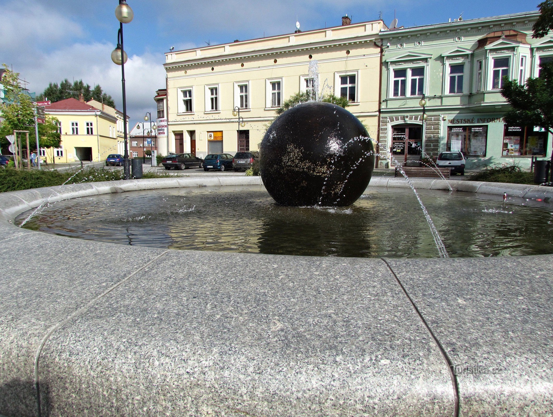 Holešov - praça E. Beneš