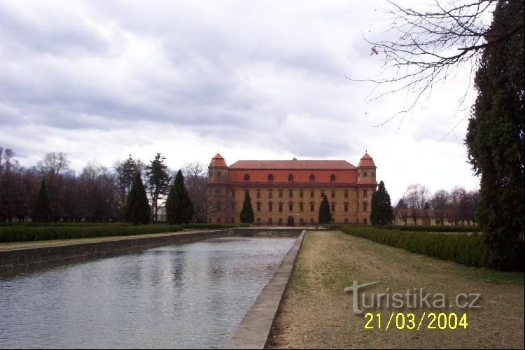 Holešov: parque do castelo