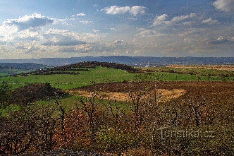 Holibka - vedere în direcția nord-vest