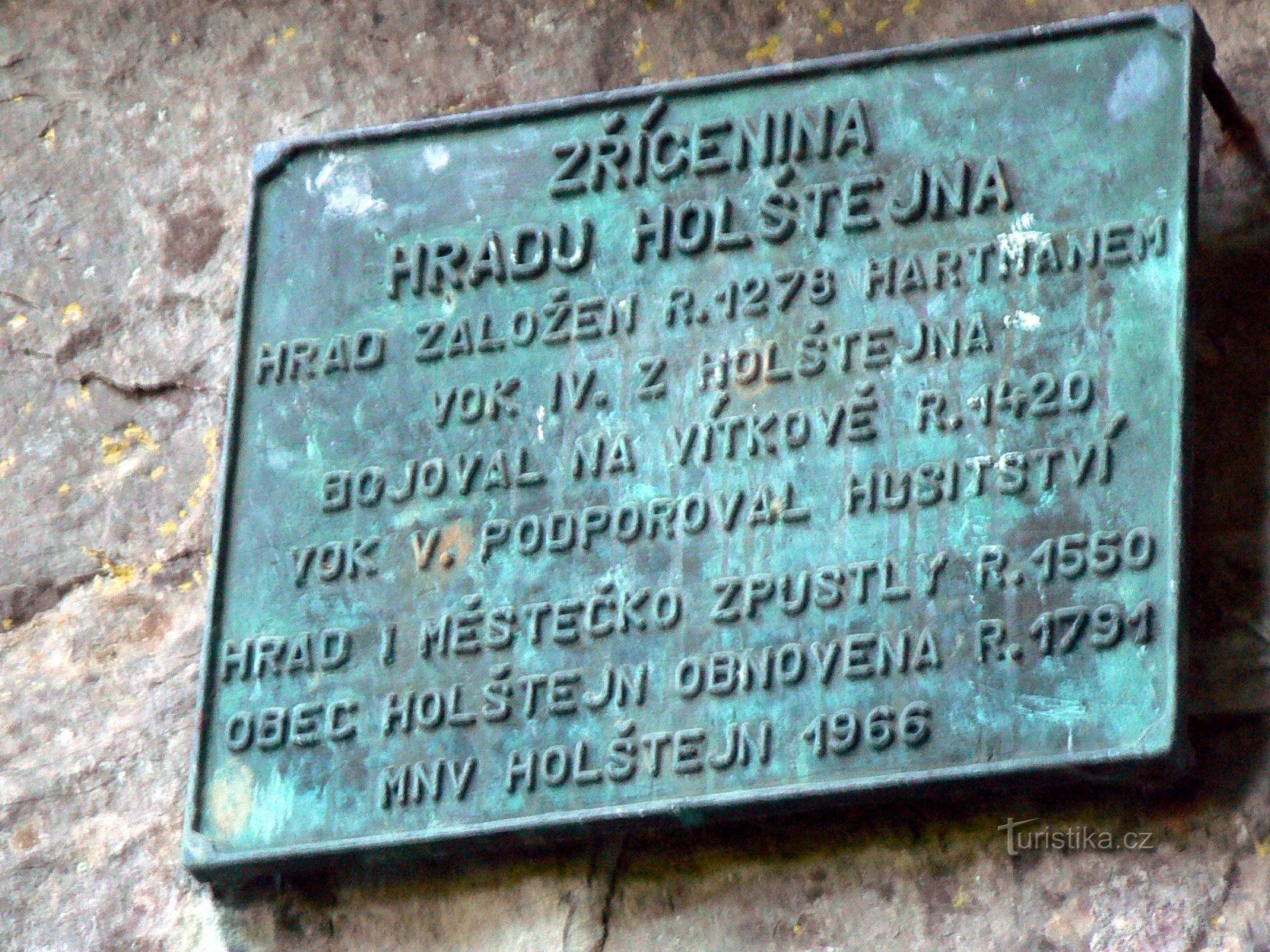 Holstein - information board