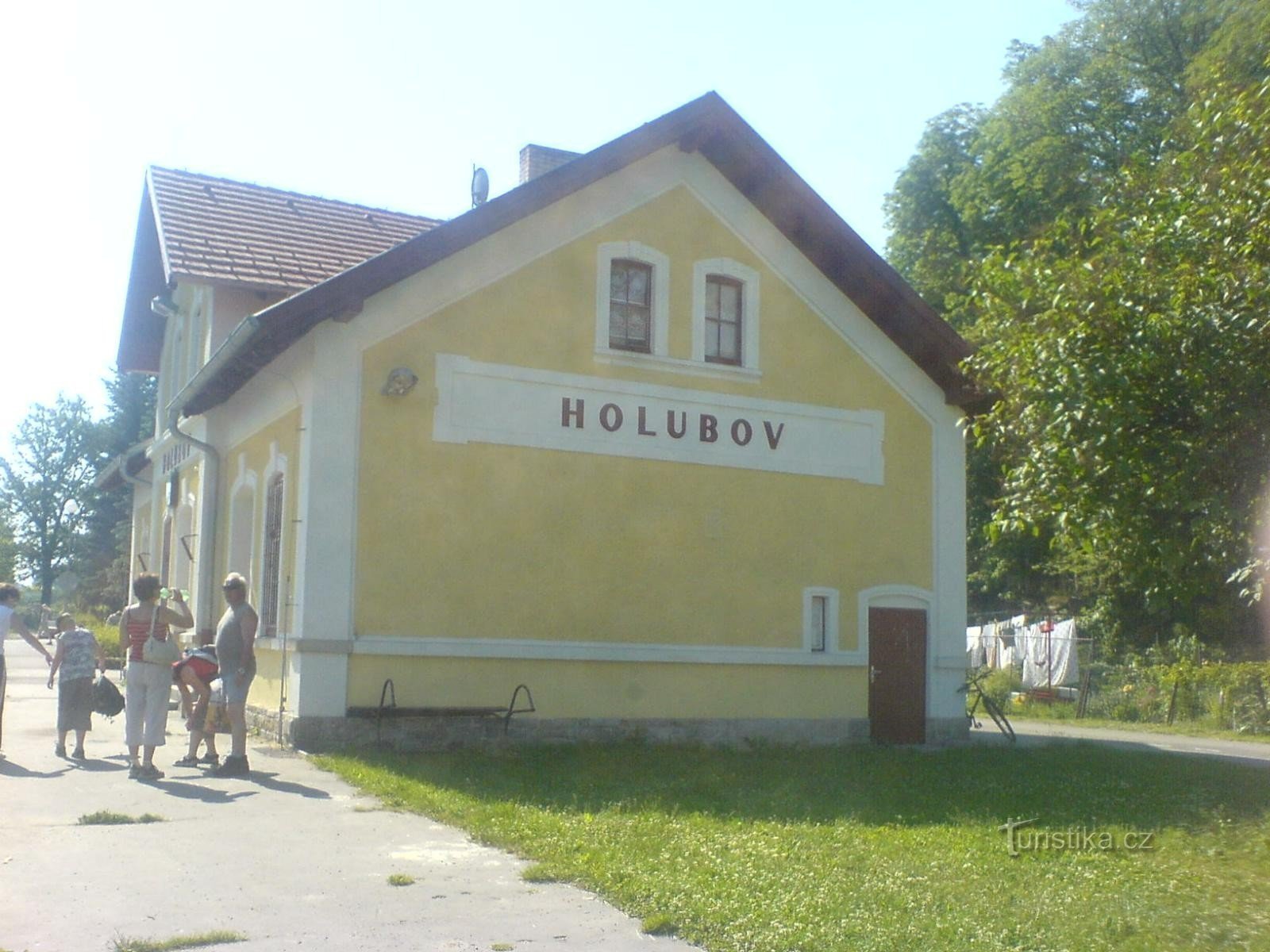 Holubov - treinstation