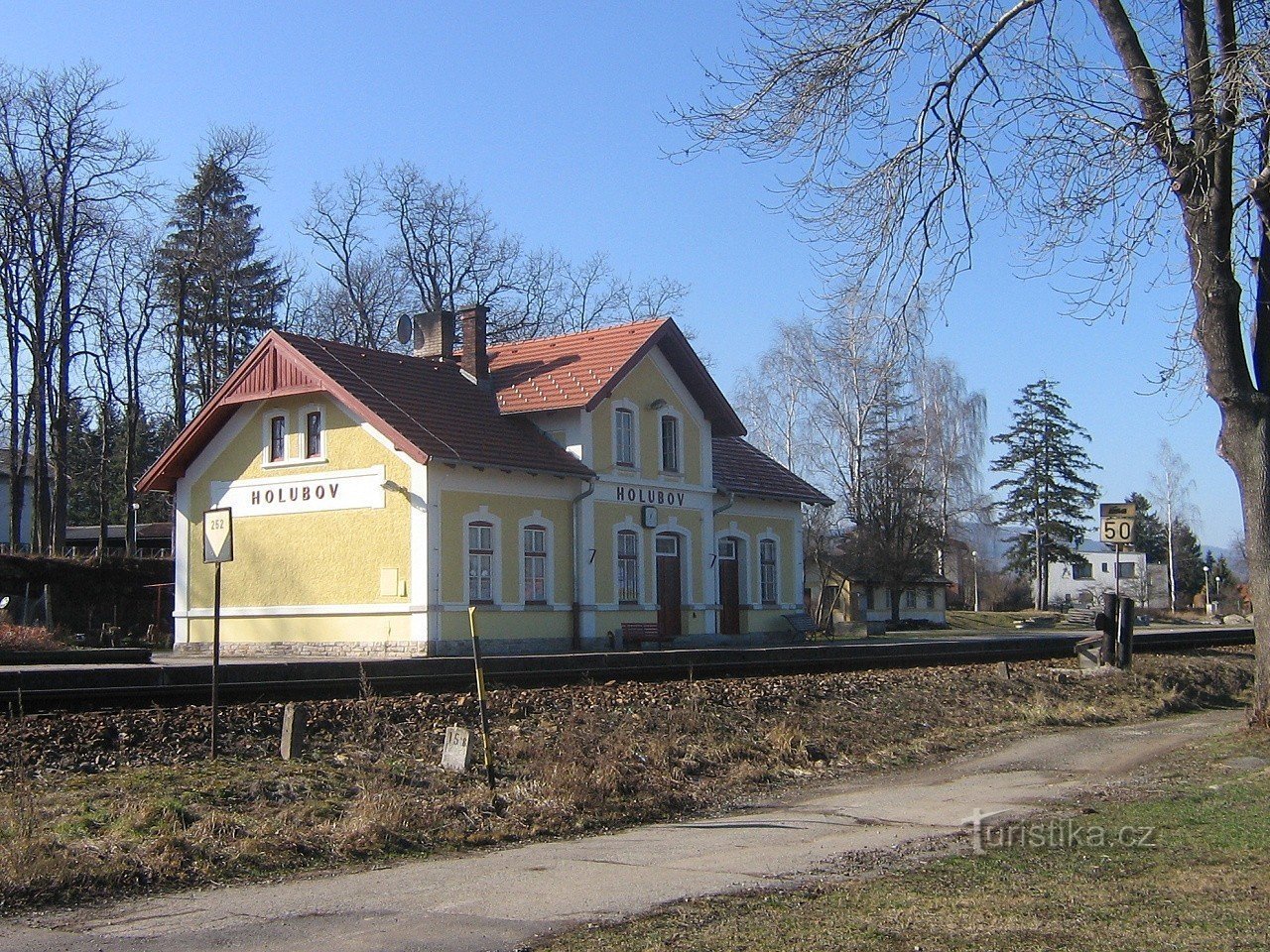 Holubov - gara