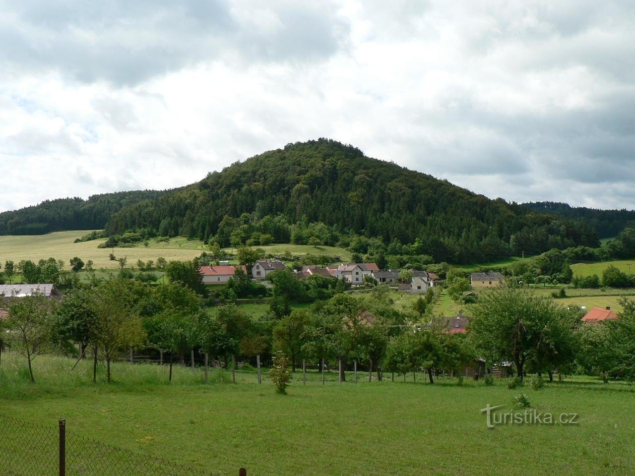 Mount Pučanka from the north