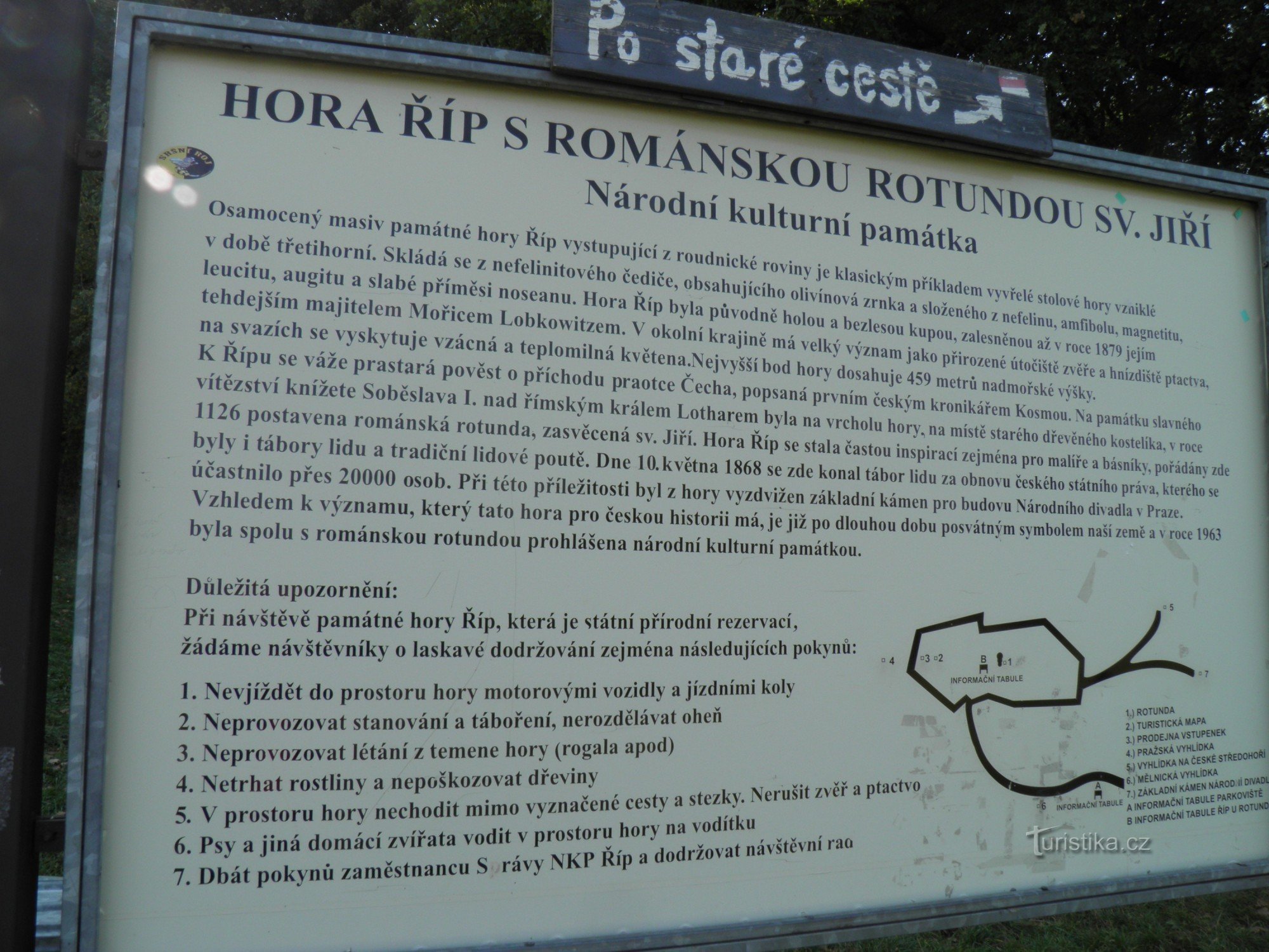 Říp-vuori - historian symboli