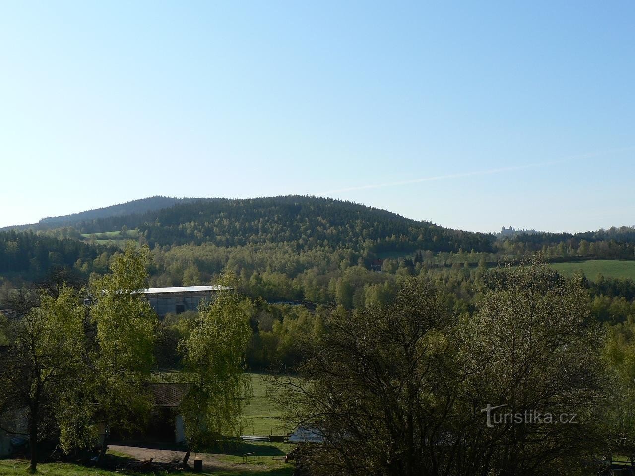 Berget Sedlo från öster