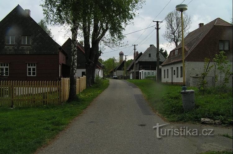 Berg St. Kateřiny: Gasse zum Aussichtsturm