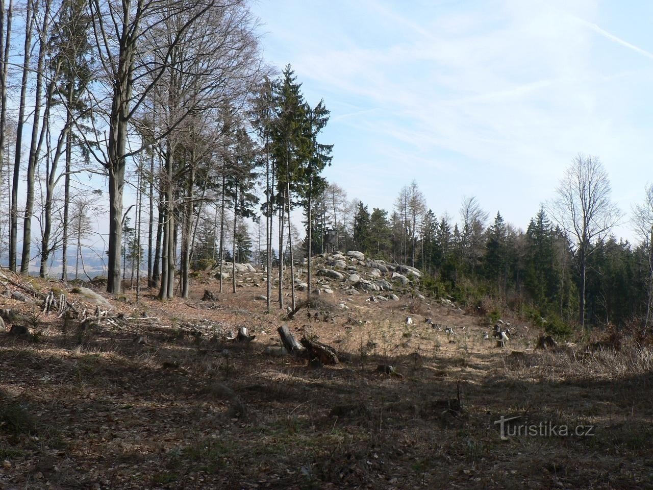 Montagna, picco orientale