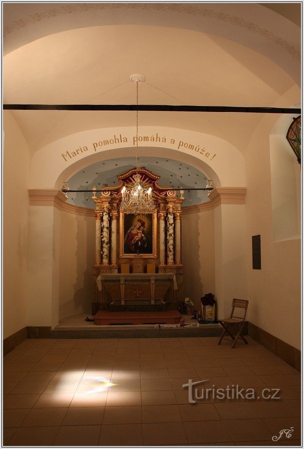 Horákova kapela sv. devica Marija