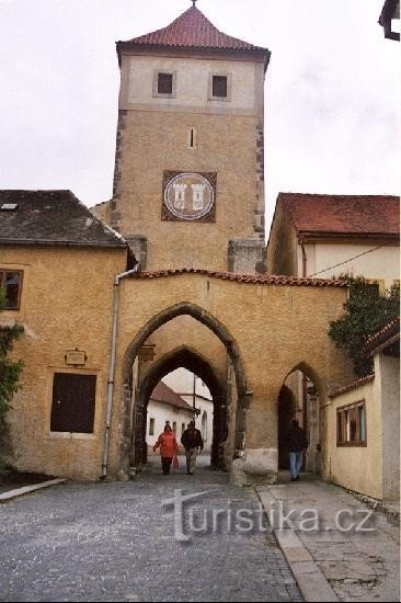 Horažďovice: portão da cidade