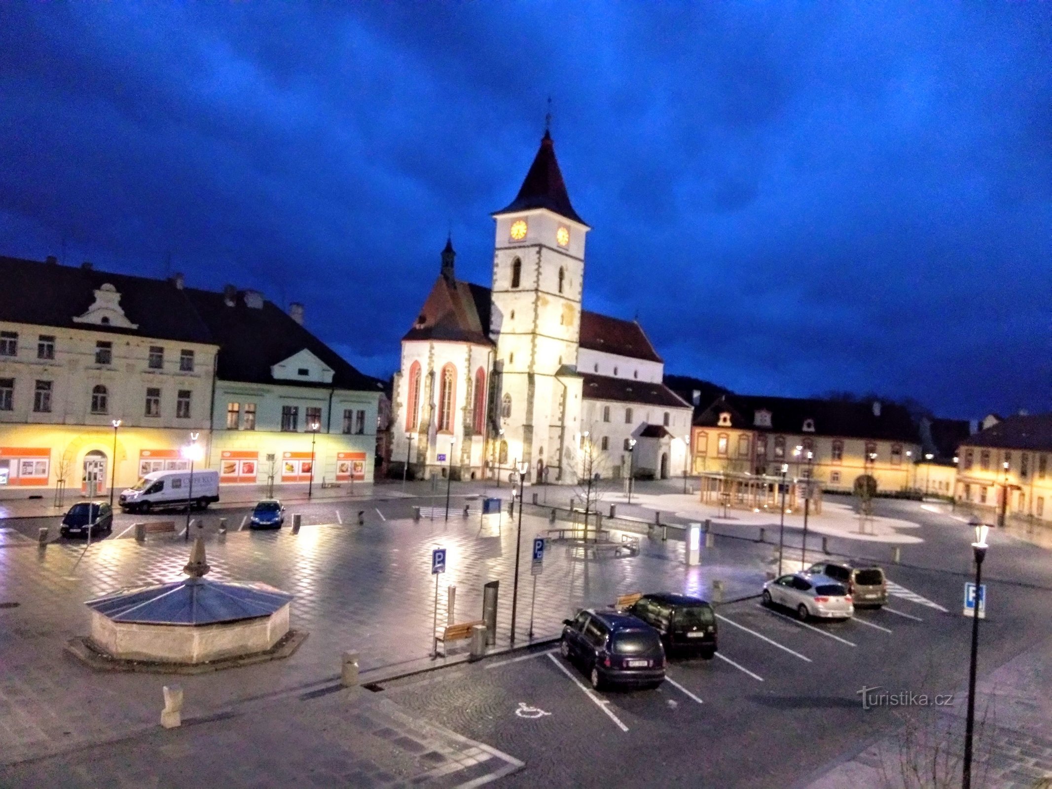Horažďovice - Quảng trường Hòa bình