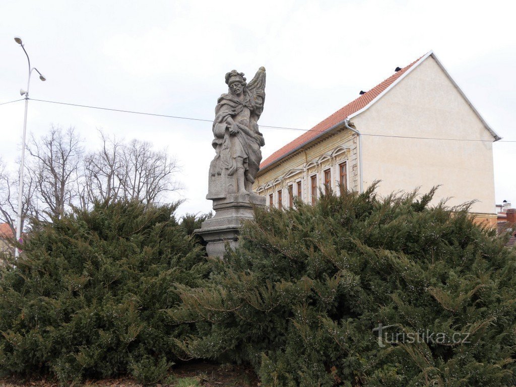 Horaždovice, kip sv. Florijana u dvorcu