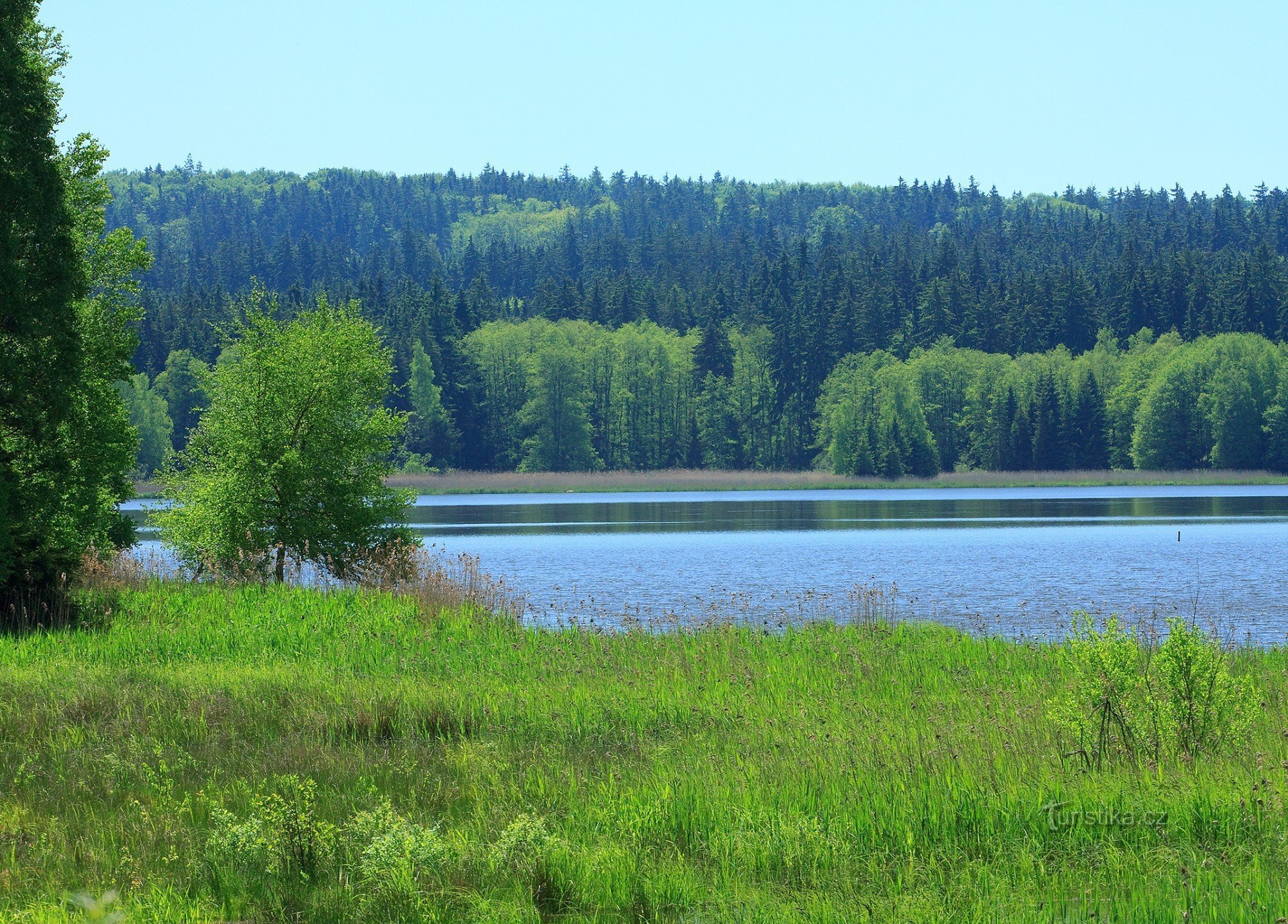 Lagoa superior de Padrťský II.