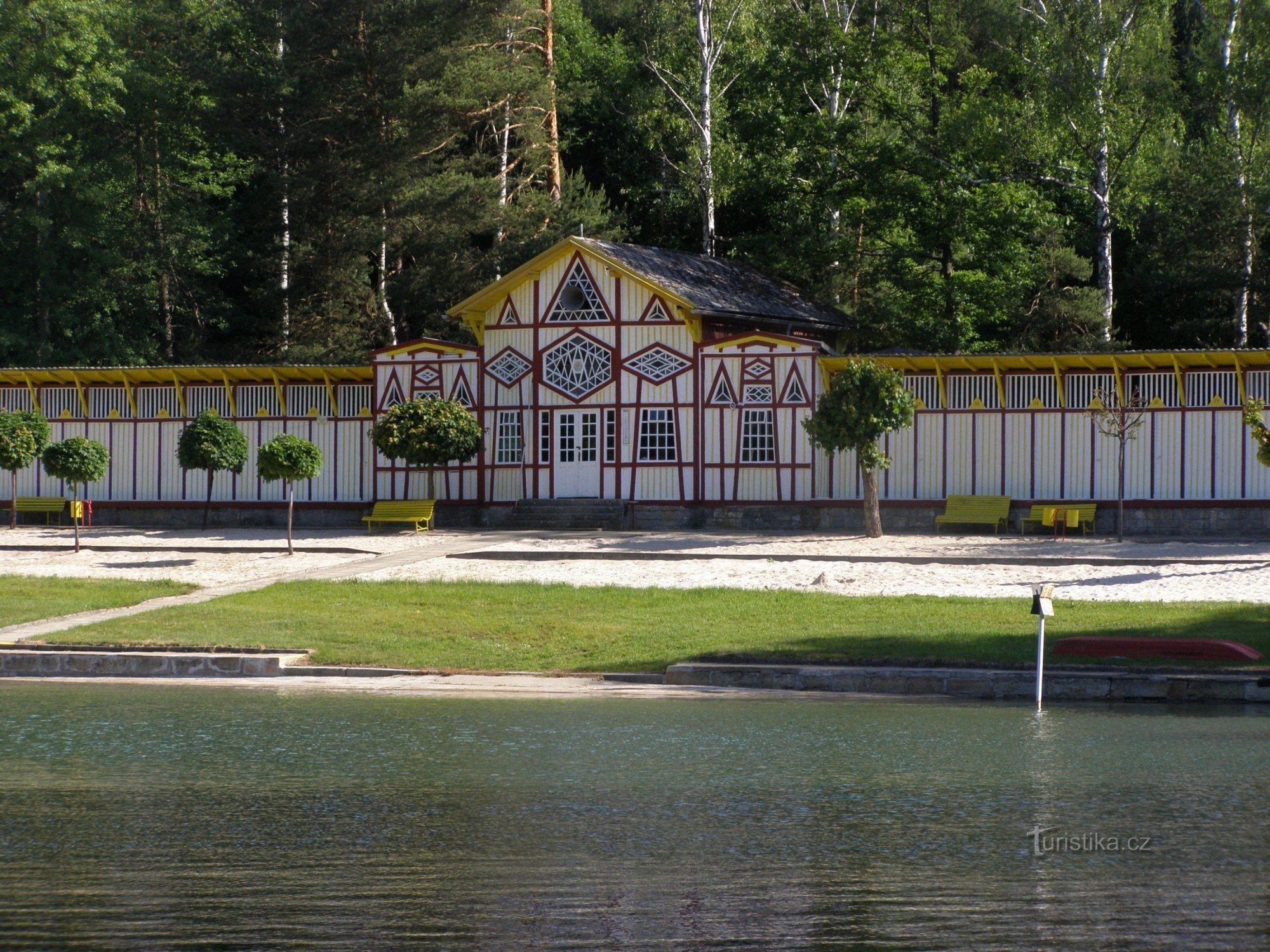Hořice - Hồ bơi Dachova