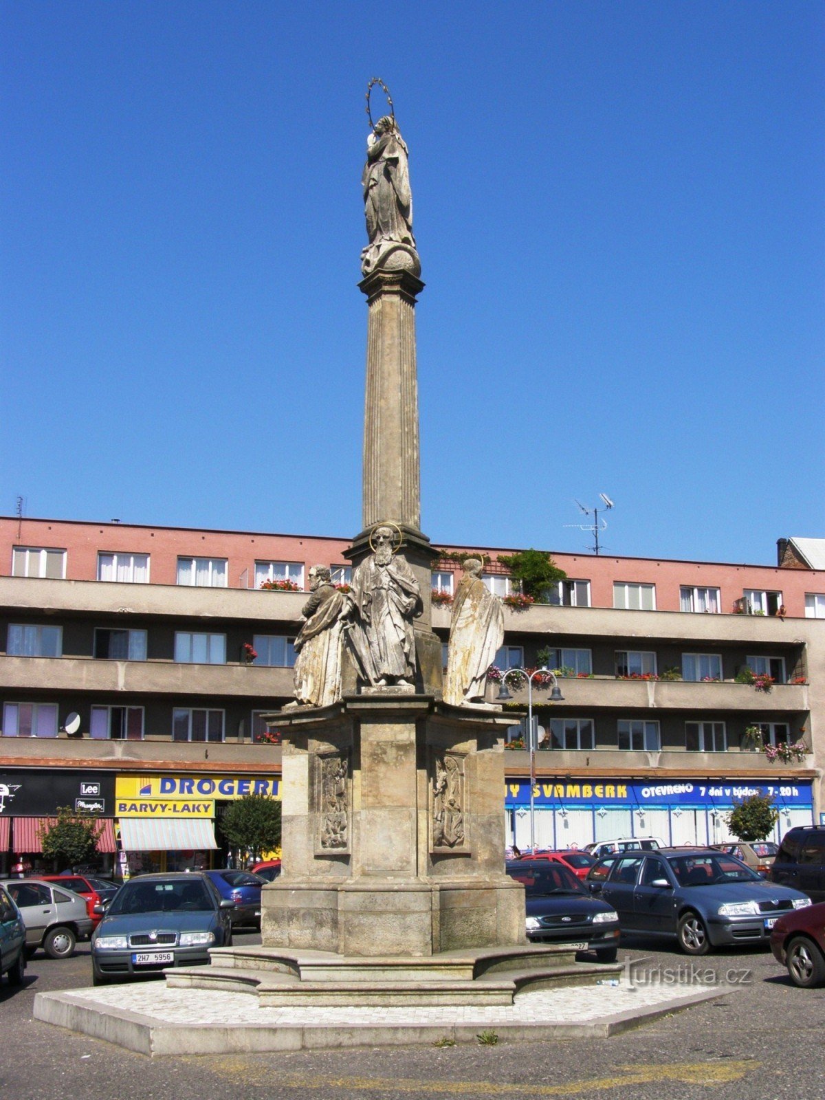 Hořice - Marian kolumn