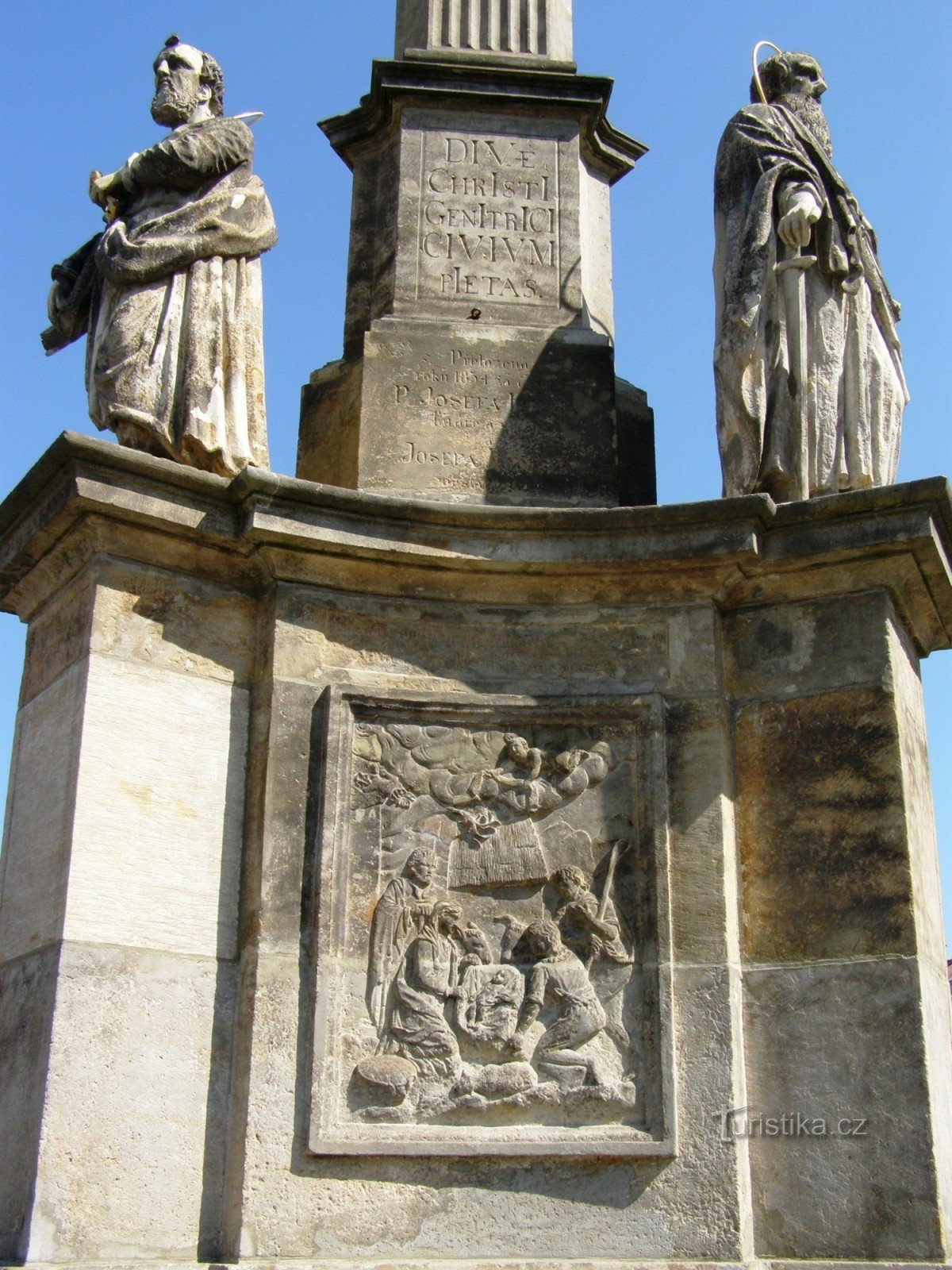 Hořice - Mariensäule