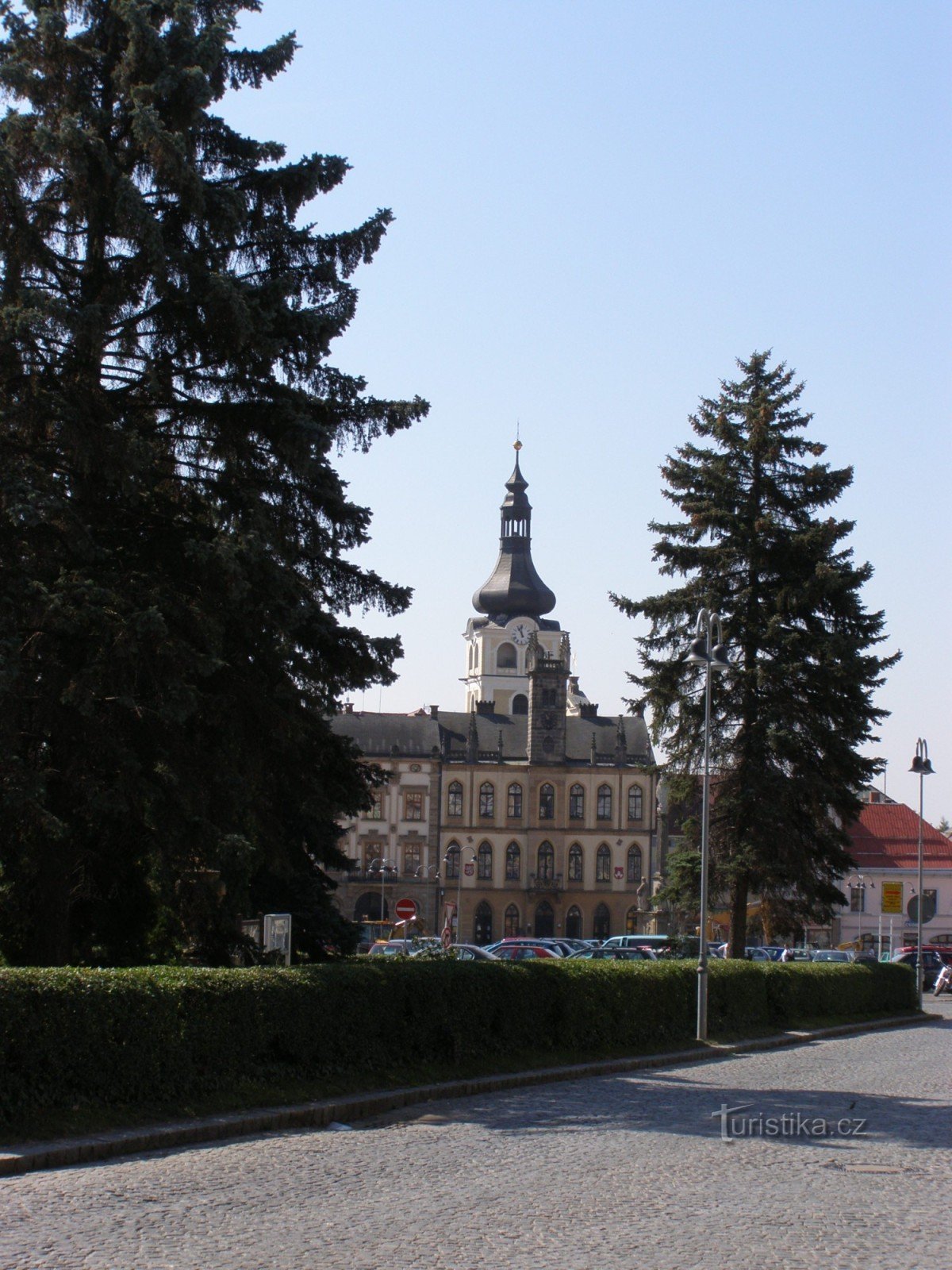 Hořice - Neogotisch stadhuis