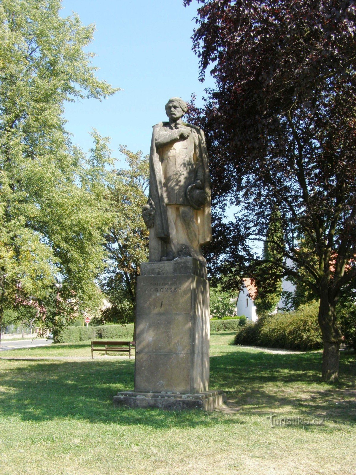 Hořice - pomník K. H. Borovského