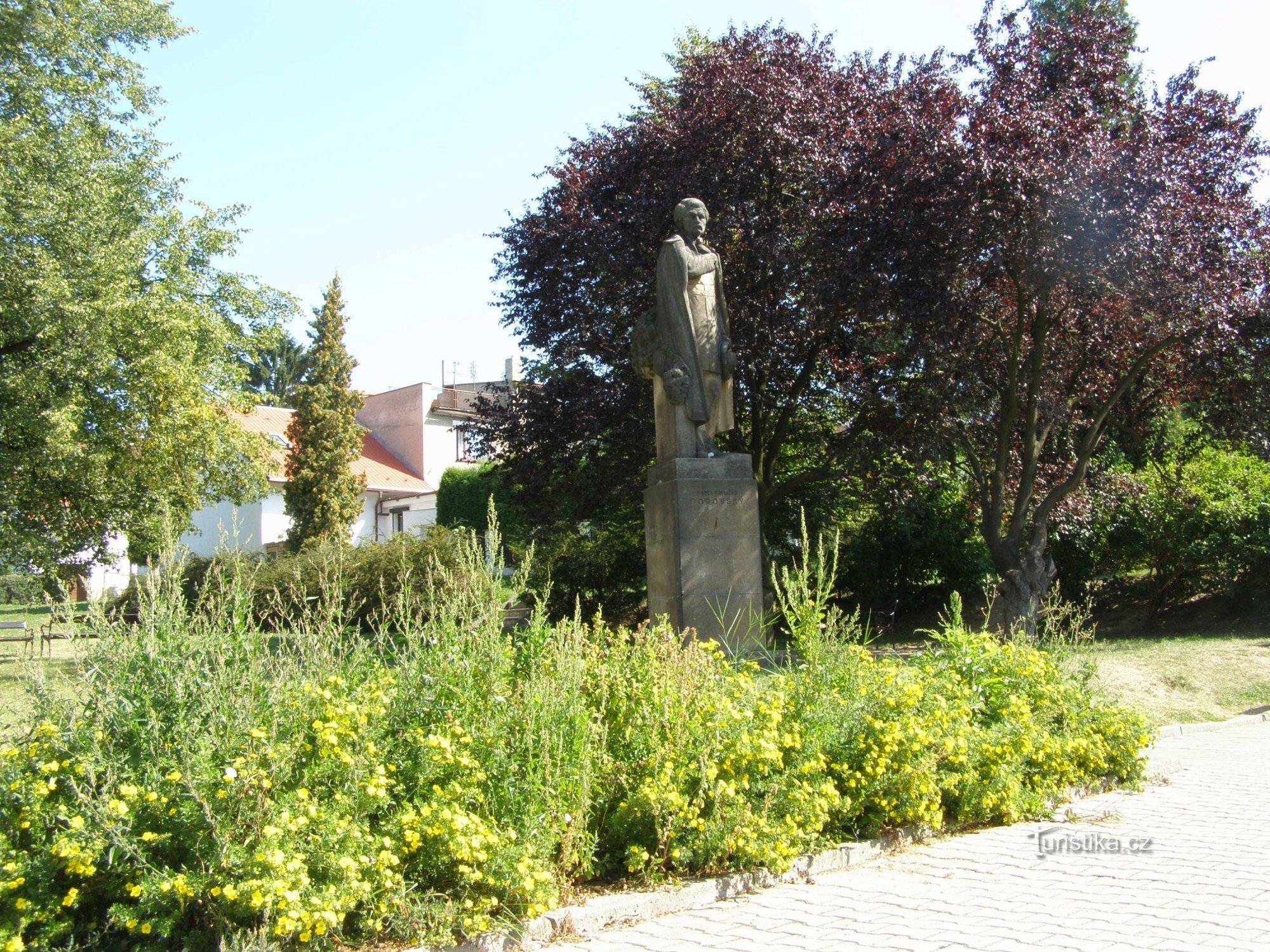 Hořice - monumento KH Borovský