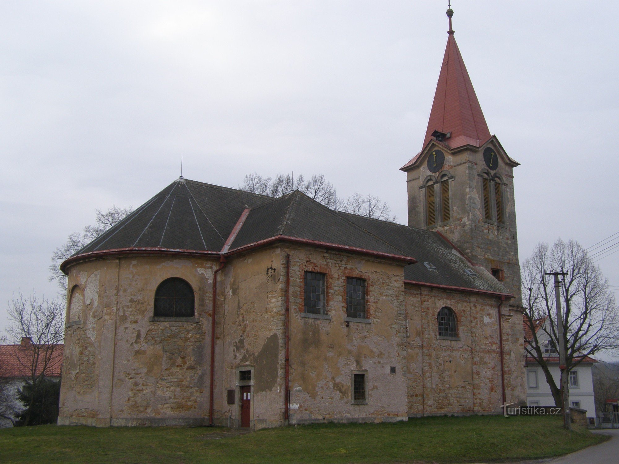 Hořiněves - église de St. Procope