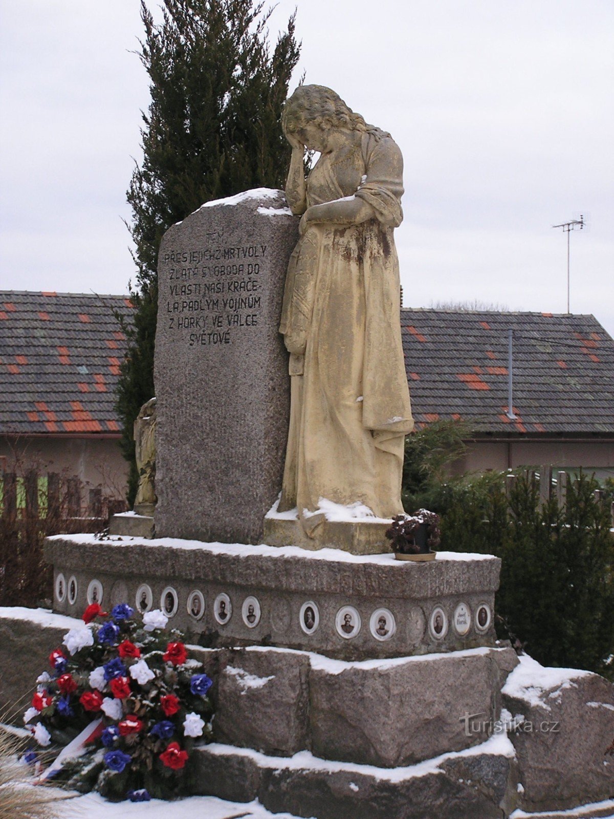 Horka - monument to the fallen