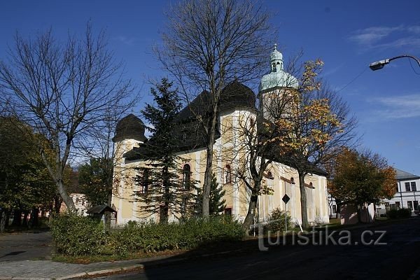 Horní Blatná - kerk van St. Lawrence