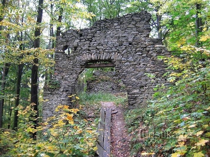 porta superiore sul castello N.