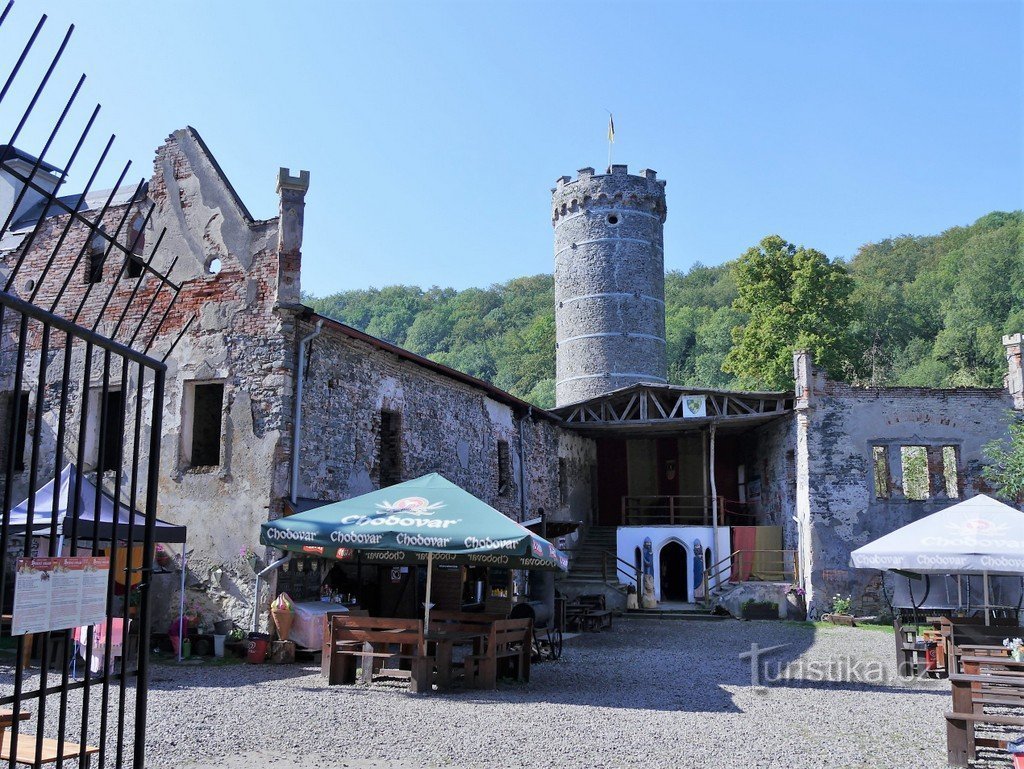 Oberes Schloss, Innenhof