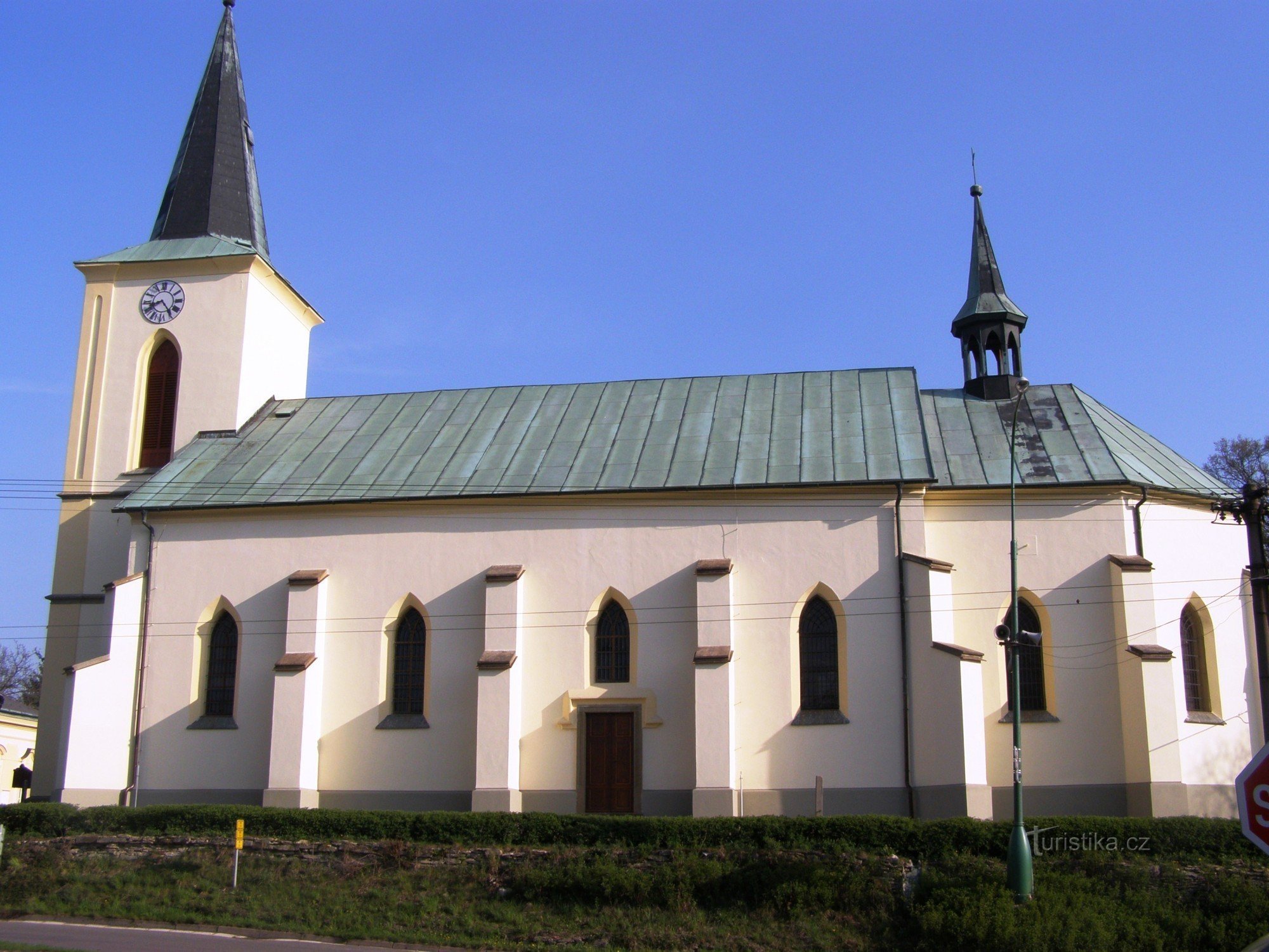 Horní Jelení - Kerk van de Heilige Drie-eenheid