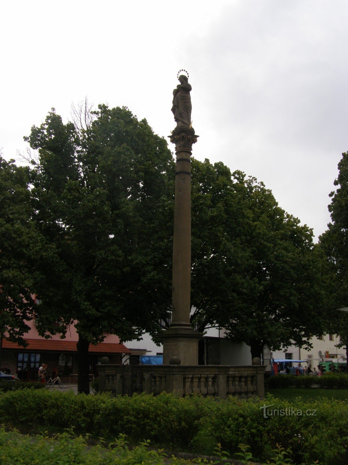 Horní Jelení - Marian column