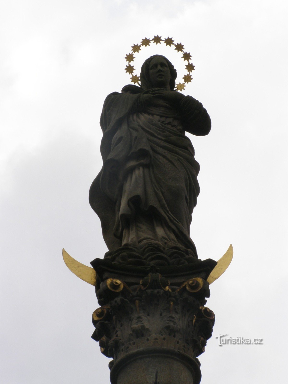 Horní Jelení - Marian column