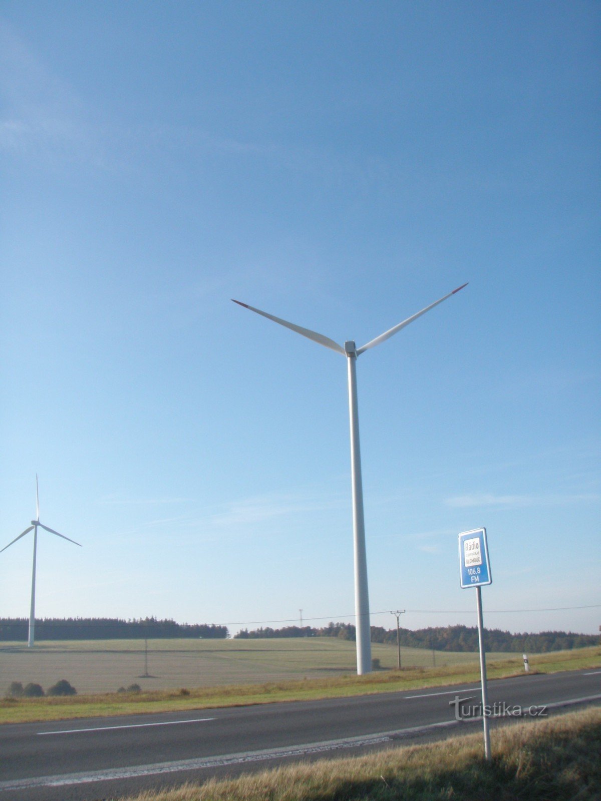 Horní Loděnice (onderdeel van Nové Dvorka), windpark (sectie Lipina - Horní Loděnice)