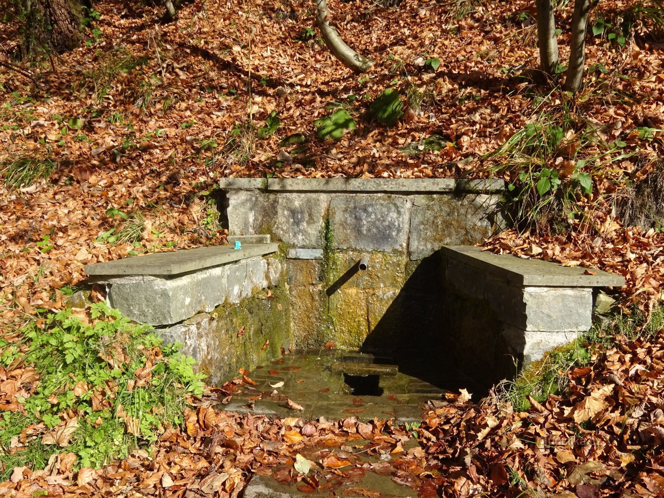 Horní Lomná - studnia na Přelaču