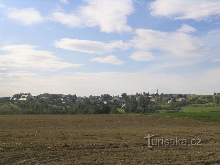 Upper town from Rešov