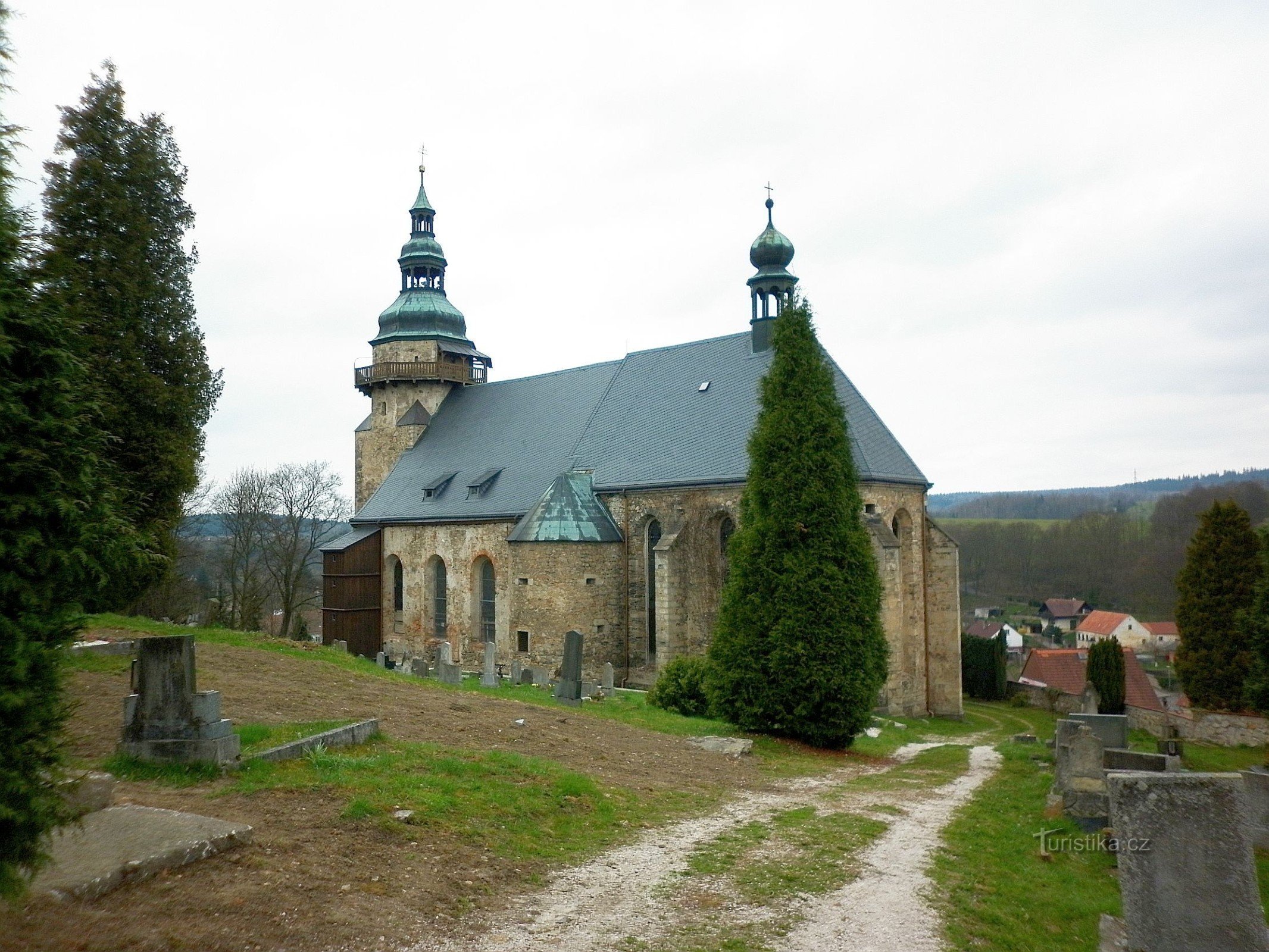 Horní Slavkov - Chiesa di S. Giorgio