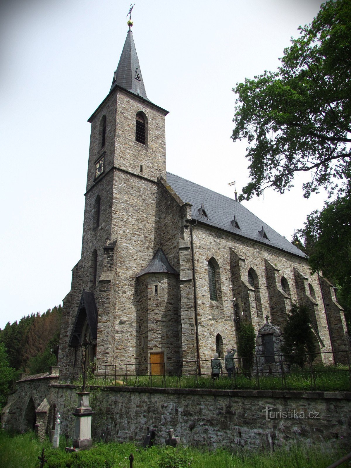 Horní Údolí - igreja de São João Batista