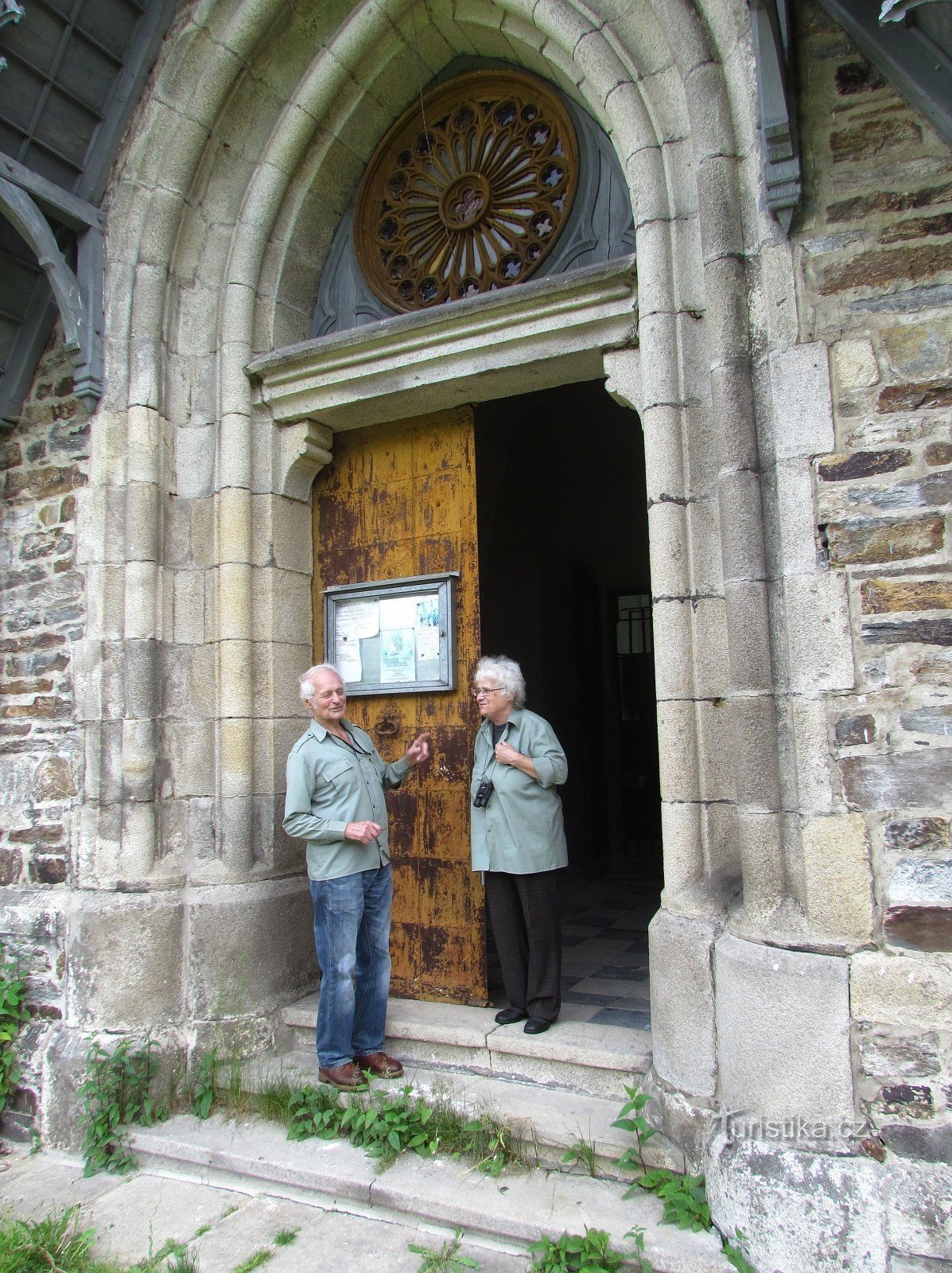 Horní Údolí - iglesia de San Juan Bautista