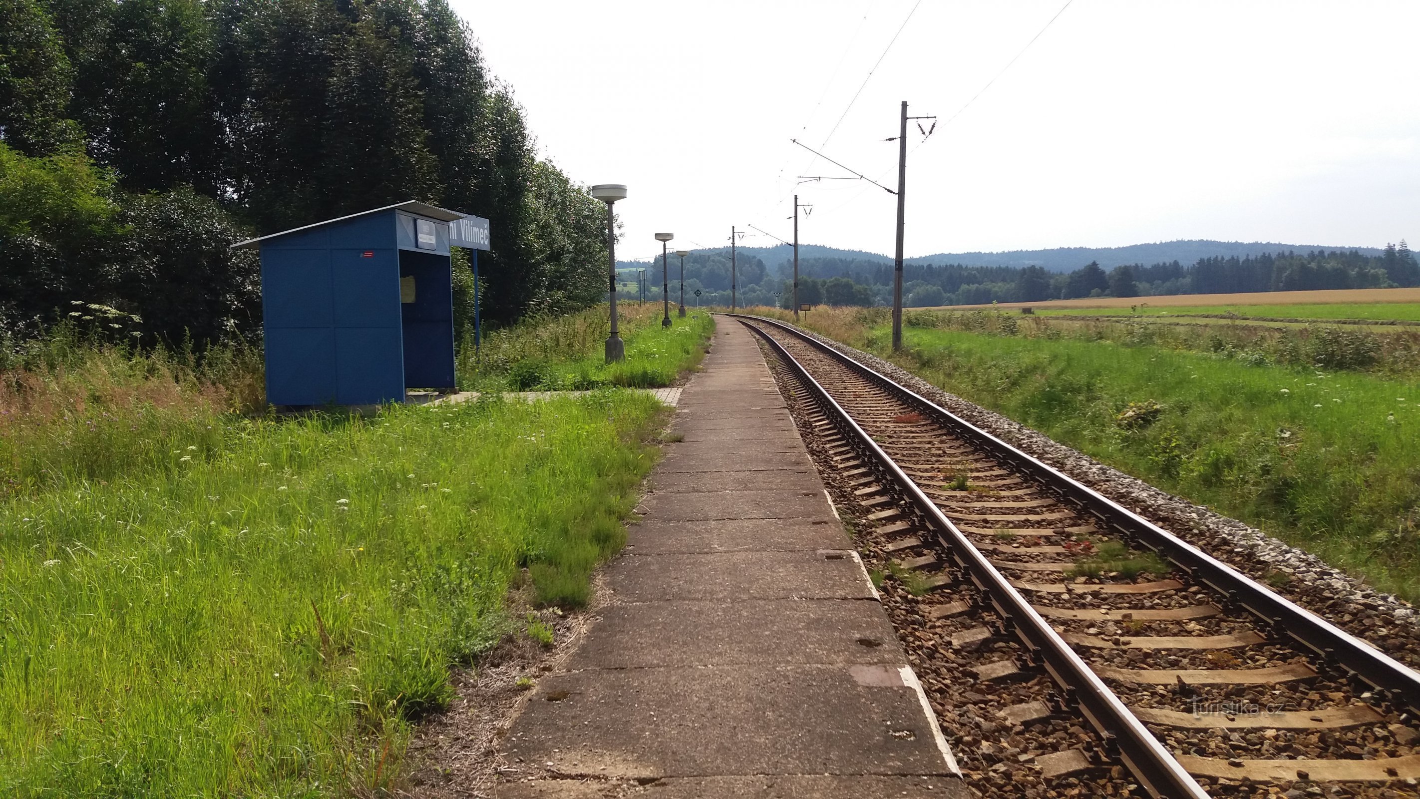 Horní Vilímeč - railway station