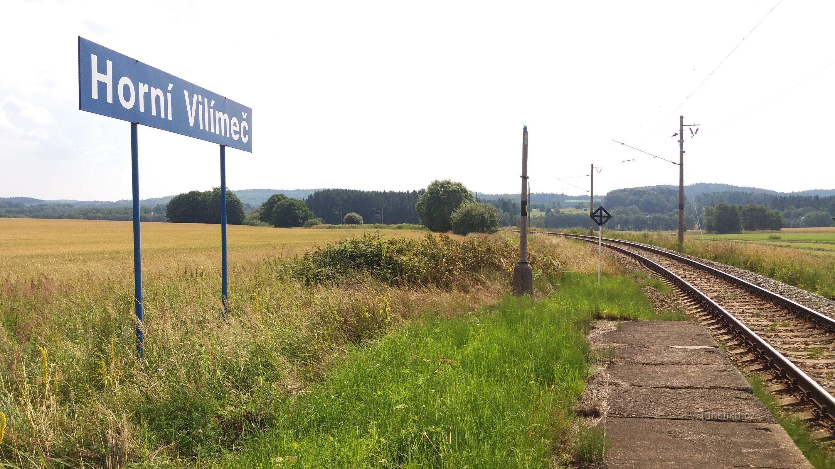 Horní Vilímeč - Bahnhof