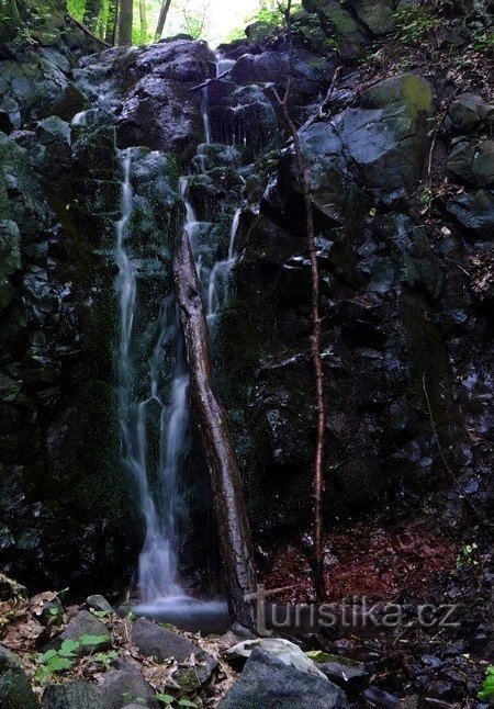 Cachoeira superior sob Lysa hora