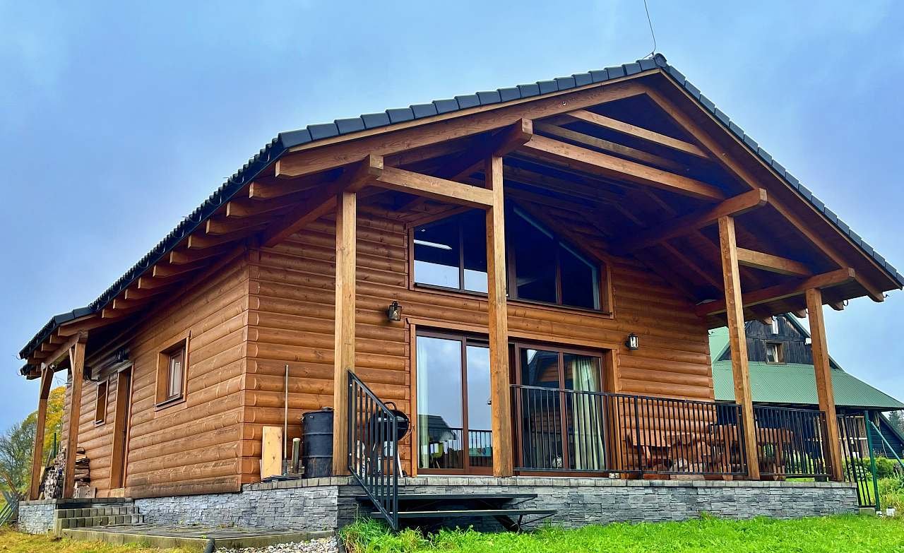 Horský chalet u  sjezdovky Oravská Lesná